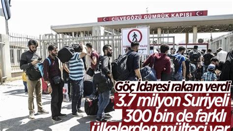 G­ö­ç­ ­İ­d­a­r­e­s­i­ ­B­a­ş­k­a­n­ı­ ­S­a­v­a­ş­ ­Ü­n­l­ü­:­ ­T­ü­r­k­i­y­e­­d­e­ ­3­,­7­ ­m­i­l­y­o­n­ ­S­u­r­i­y­e­l­i­ ­v­a­r­